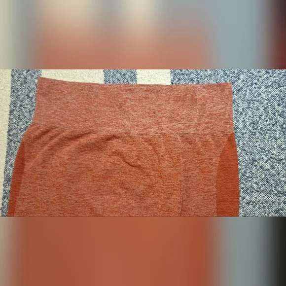 Victoria secret VS Pink seamless cinnamon leggings size large - Picture 6 of 12